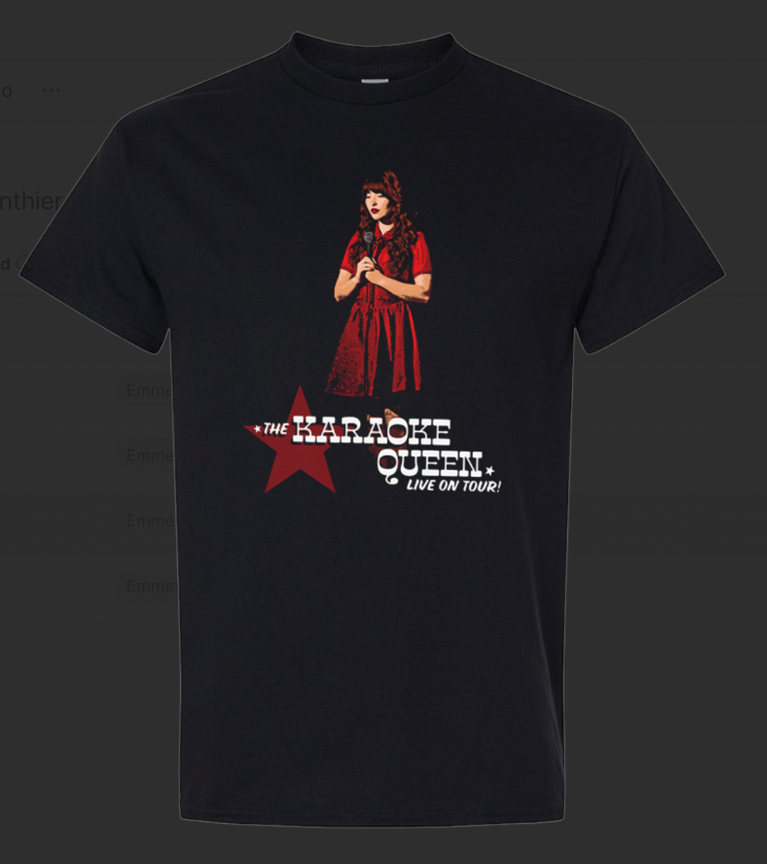 The Karaoke Queen Tour Tee