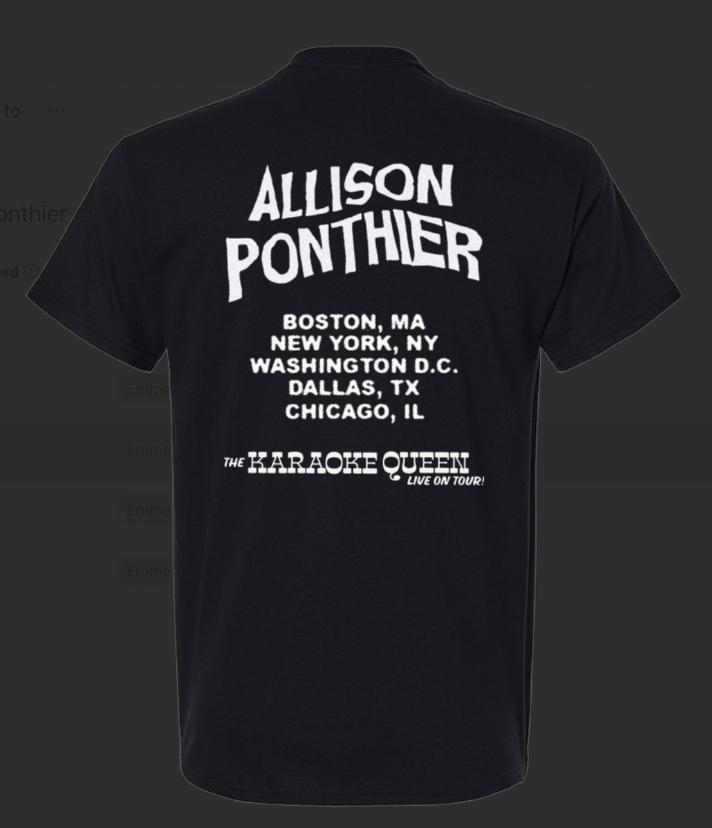 The Karaoke Queen Tour Tee